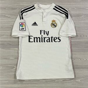 Adidas 2014/15 Real Madrid Football Soccer Jersey Boys Youth Size Large